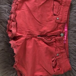 Coral Jean Shorts